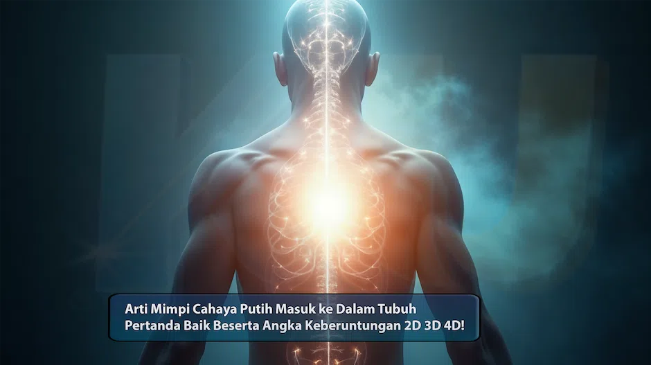 Arti Mimpi Cahaya Putih Masuk ke Dalam Tubuh: Pertanda Baik Beserta Angka Keberuntungan 2D 3D 4D! - dari KUBET DW311